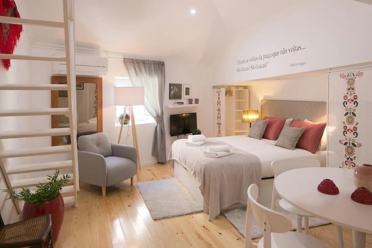 Central Mezzanine Studio Apartment Lisboa Ngoại thất bức ảnh